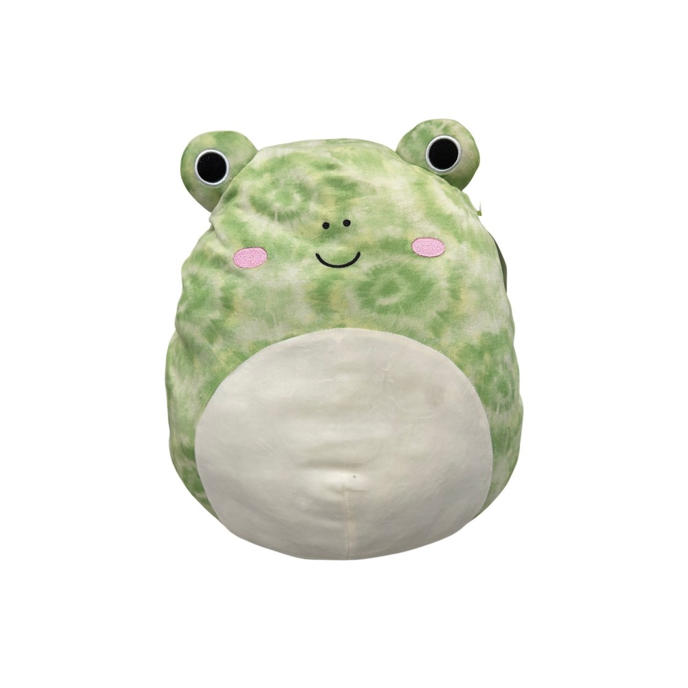 Squishmallows Wendy the Frog 16 Inch Tie Dye 5 Year Anniversary Plush NWT